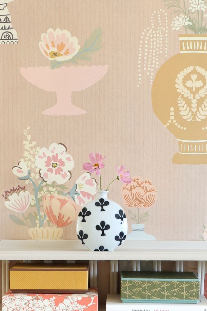 Εμφάνιση  λεπτομερειών Floral Daiquiri XL Blush Terra - 903-03 Εικόνα της Floral Daiquiri XL Blush Terra - 903-03